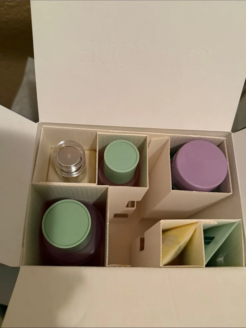 NWT Clinique Great Skin Everywhere- Skin Type 1, 2.. Never unpacked. 6 piece kit